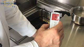 Calibrage de testeur d'huile de friture avec l'envoi d'un appareil de courtoisie