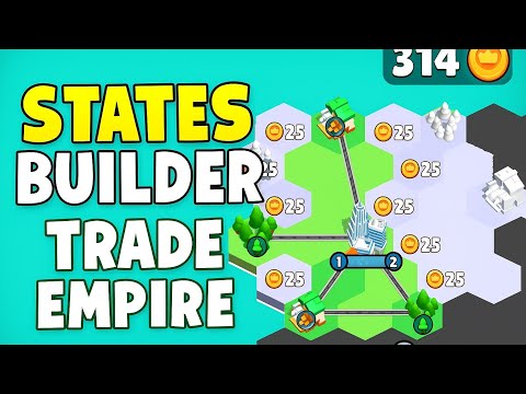 States Builder Trade Empire 🌍 | Build, Trade & Expand Your Civilization! (Idle Strategy Game)