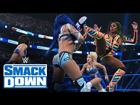 Bayley & Sasha Banks vs. Naomi & Lacey Evans Set For 3/6 WWE SmackDown