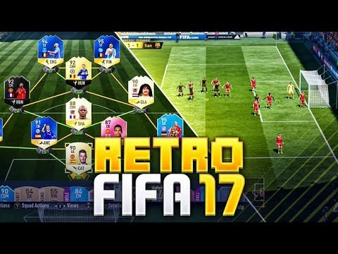 RETRO FIFA!! PLAYING FIFA 17 AGAIN!! FIFA 17 Ultimate Team