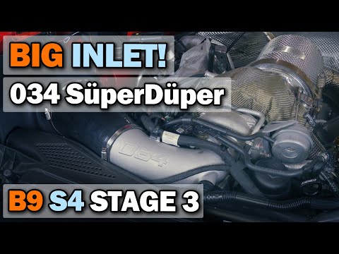 034 SuperDuper Inlet for Hybrid Turbos - Audi B9, B9.5 S4/S5/SQ5