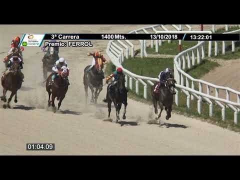 13/10/2018 – Hipodromo Las Piedras – Carr 3 – FERROL