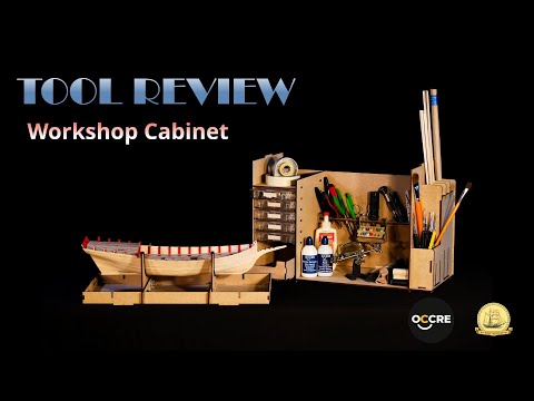Ship Model Maker's Toolbox, OcCre Workshop Cabinet