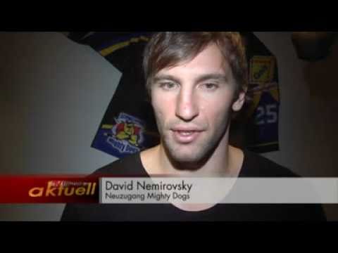 Pressekonferenz David Nemirovsky / Mighty Dogs Schweinfurt