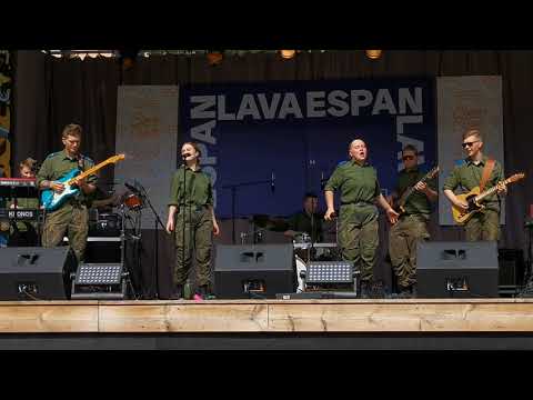Varusmiessoittokunnan showband Espalla 5.8.2022