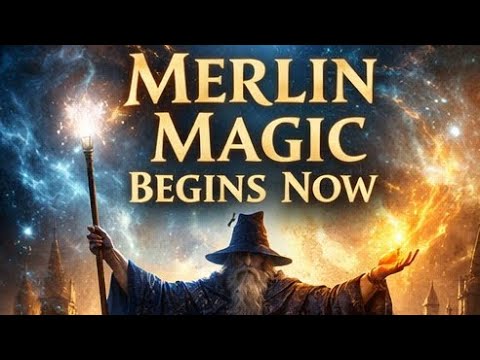 Merlin Magic Begins Now | 1 Hour Deep Calm Meditation for Inner Peace #meditation #peace