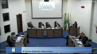 Sessão da Câmara de Vereadores Irati 27/09/2022