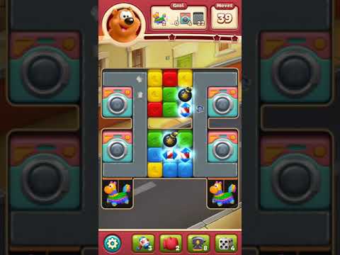 TOON BLAST 2284 crown 3 STARS