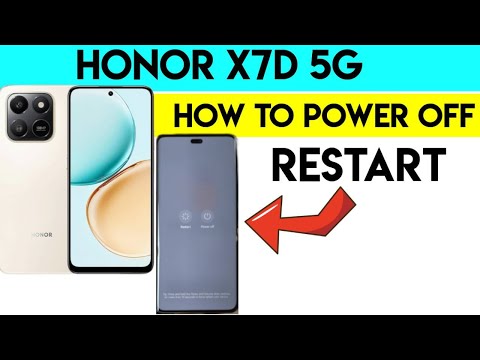 Honor X7d 5G Power Off & Reboot Tricks Every User Should Know
