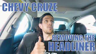 How to Remove a 2014 Chevy Cruze Headliner