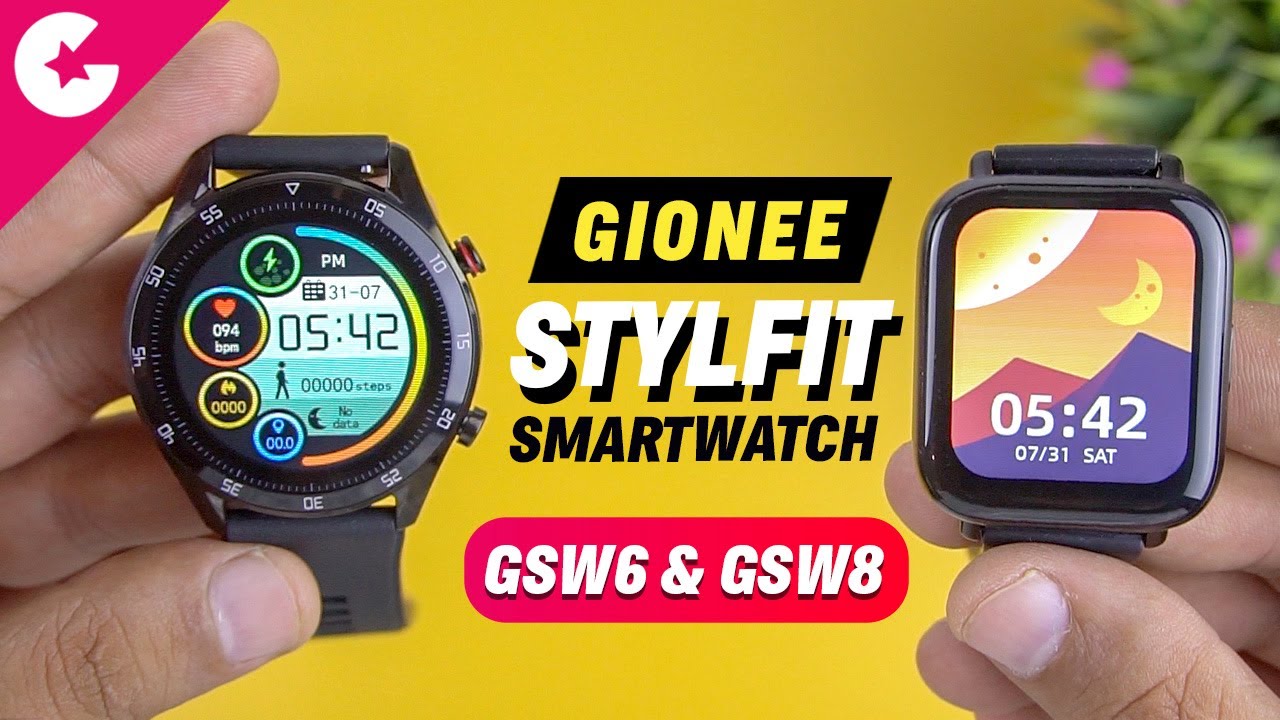 Gionee StylFit GSW6 & GSW8 Smartwatch Review - Best Budget Smartwatch 2021-Bluetooth Calling Feature