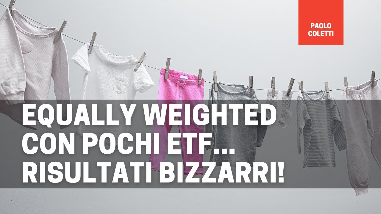 Quali etf per portafoglio equally weighted a basso rischio?