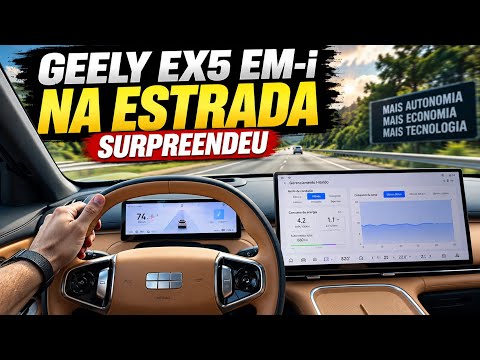 Dirigi o GEELY EX5 EM-I NA ESTRADA: ele é tudo isso mesmo?