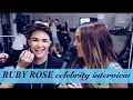 RUBY ROSE chats wedding planning, being in love.