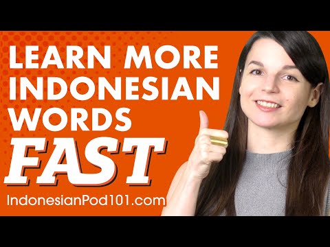 How to Learn MORE Indonesian Words Fast