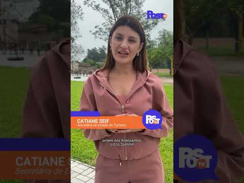 Em visita a Araranguá, secretária de Estado do Turismo, Catiane Seif, destacou o potencial da cidade