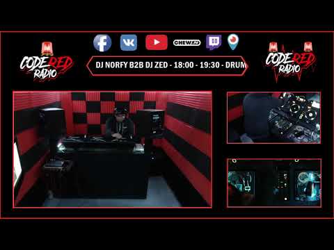 DJ NORFY B2B DJ ZED - 18:00 - 19:30 HRS - DRUM N BASS LIVE STREAM