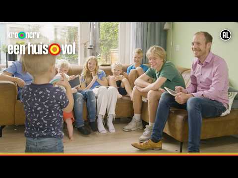 Challenge: 'Wie ben ik?' met familie Blom | Een huis vol | KRO-NCRV