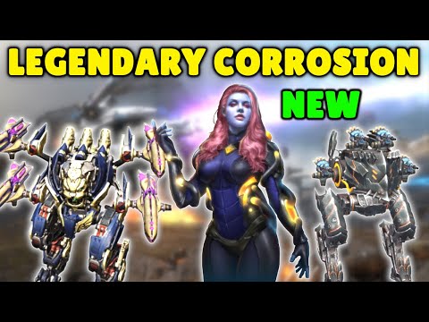 CORROSION Weapons Are Stronger! NEW LEGENDARY Pilot MIDEA NERIUM | War Robots MK2 Gameplay WR