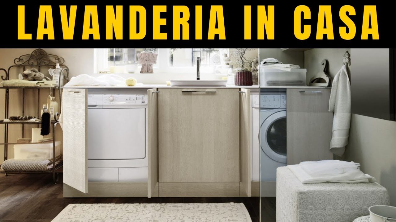 Watch Now Come arredare una lavanderia in casa (ripostiglio, bagno...) Come arredare una lavanderia in casa (ripostiglio, bagno...)