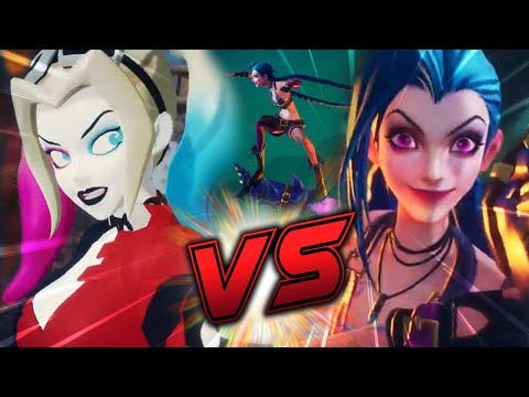 Harley Quinn VS Jinx EXPLOSIVE Fight! (DC Suicide Squad VS League of Legends) | DEATH BATTLE!