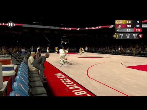 NBA 2K22 mobile my career Episode 10 going up against the LA Lakers