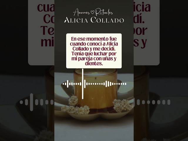 Vídeo relacionado con Amarres y hechizos de amor: transforma tu vida con los rituales de Alicia Collado: Amarres de amor, hechizos, rituales y conjuros para adentrarse en el misterioso mundo de la magia
