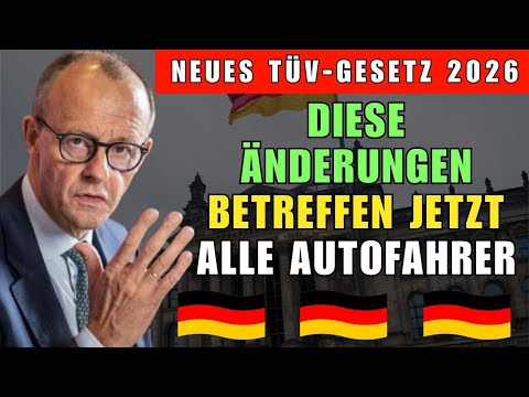 Neues TÜV-Gesetz 2026: Diese Änderungen betreffen jetzt alle Autofahrer