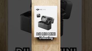 Unboxing the DJI Mic Mini!