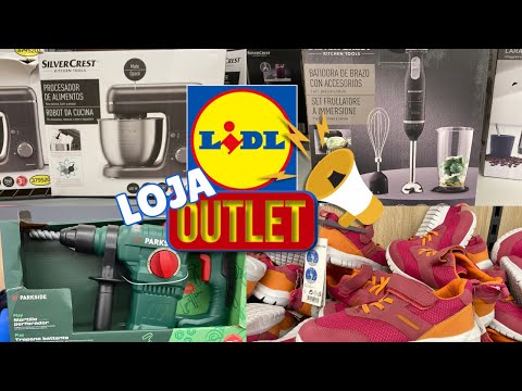 LIDL OUTLET - Novidades 2024 - A única loja de Portugal