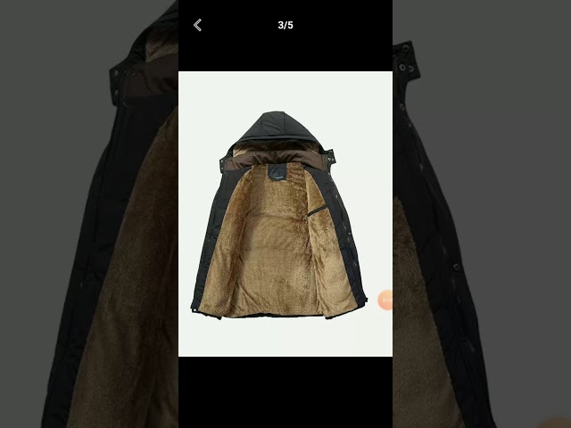 Vídeo relacionado con NUSGEAR Abrigo con Capucha Hombre Invierno, Chaquetas de Algodón Acolchado Chaqueta Cremallera Casual Moda Deportiva Jacket Outwear Sudadera Plumas Caliente Cazadoras Calor Grueso Parka