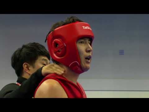 14th WWC - Men's Sanda 65kg Final - Seungmo PARK (KOR) vs Teng ZHANG (CHN)