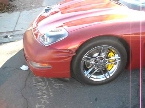 Installing depo projector headlights and HID's on a C5 Corvette part 4