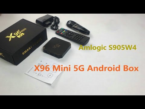 2021 Newest 5G X96 Mini Amlogic S905W4 Android 9.0 TV Box Review!