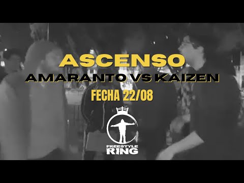 ASCENSO PESOS PESADOS  -  AMARANTO VS KAIZEN | Freestyle Ring