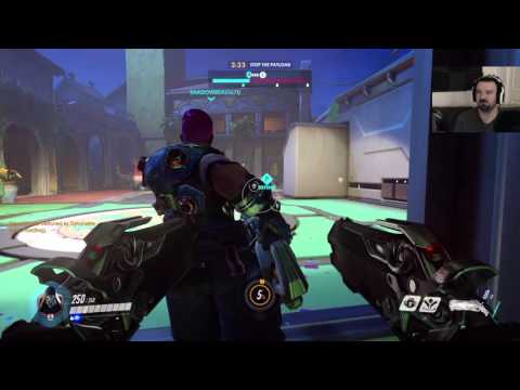 Overwatch Beta gameplay pt21 - Mystery Hero Playlist: I HATE Winston!