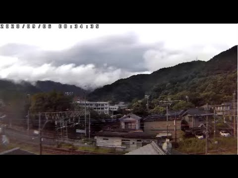 2020年９月６日の津久見（台風１０号）