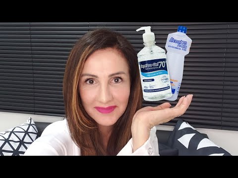 Álcool gel OU Álcool liquido - Qual é o mais eficaz?