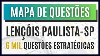Concurso Lençóis Paulista-SP 2025 - Plataforma com 6 MIL QUESTÕES para Agente de Saúde