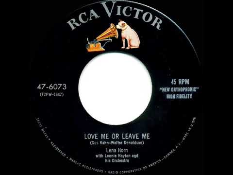 1955 Lena Horne - Love Me Or Leave Me