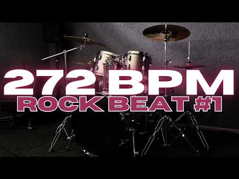 272 BPM - Rock Drum Beat - Loop 1