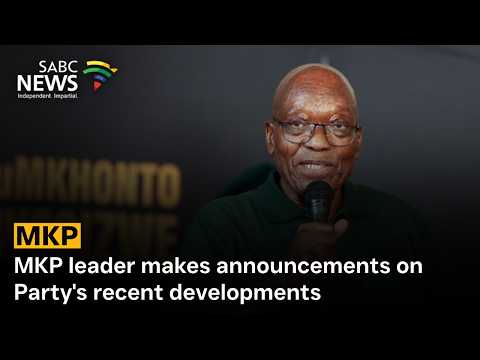 MKP leader Jacob Zuma announces Party's presidential task team