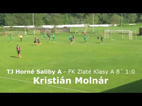TJ Horné Saliby A - FK Zlaté Klasy A 2:0 (1:0)