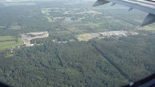 preview picture of video 'Landing Ottawa Canad Rwy 25 Left Side View'