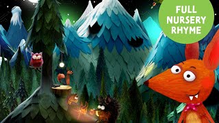 Little Fox Children's Songs 🎶 "Evening Song" Sing-along bedtime music for kids