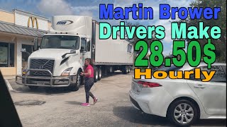 Martin Brower Truck Drivers Make 28.50$ an Hour | Local Delivery For McDonald’s #localtrucking #vlog