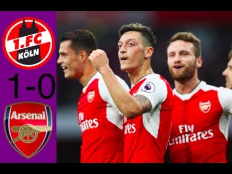 Fc Koln vs Arsenal 1-0 All Goals  [23/11/2017] - [Europe League]