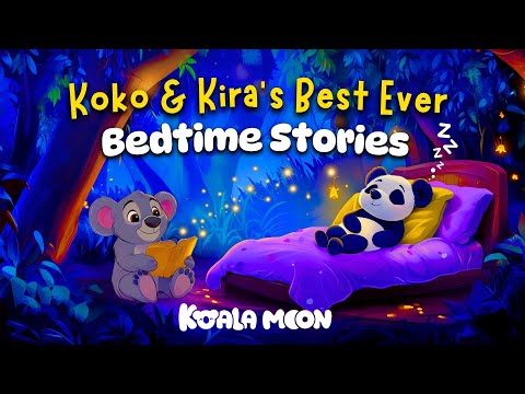 Koko & Kira's BEST Bedtime Stories EVER 🐼💜 Calming Sleep Story to Help Kids Sleep