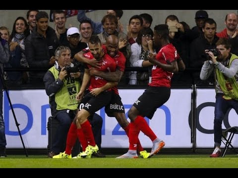 Ligue 1 : EA Guingamp 2-0 OM (Nicolas Benezet)