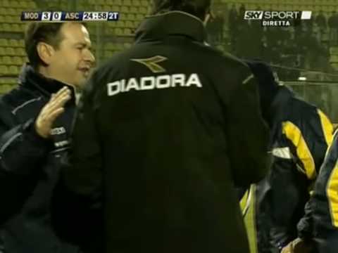 Gol di Biabiany in Modena-Ascoli